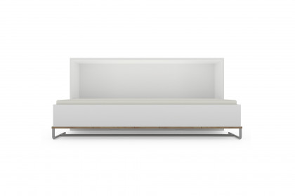 Riva von Priess - Schrankbett ca. 213 cm breit, Lichtweiß/ Artisan Eiche