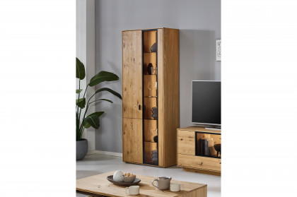 Olvera von IDEAL Möbel - Vitrine Asteiche mit Glas