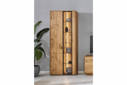 Olvera von IDEAL Möbel - Vitrine Asteiche mit Glas