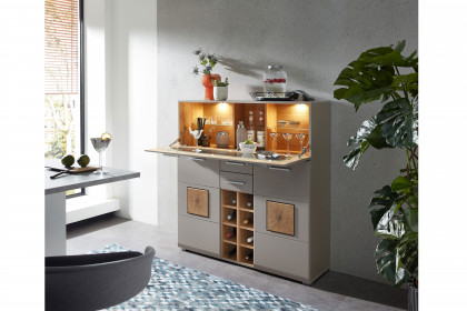Fun Plus von Innostyle - Barschrank basalt/ Hirnholz