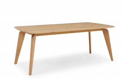 Tjark von Musterring - Esszimmertisch Eiche massiv satin, matt lackiert