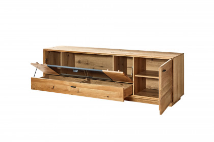 Olvera von IDEAL Möbel - Lowboard in Asteiche mit massiven Fronten