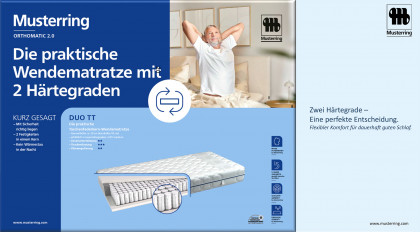 Orthomatic 2.0 von Musterring - Wendematratze Duo TT