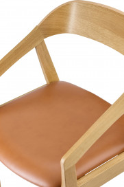#828 Dining Chair von Skovby - Massivholzstuhl in Calvados
