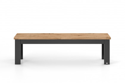 New York von set one by Musterring - Bank in Artisan Eiche Nachbildung & Grau-Anthrazit