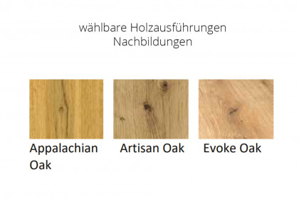 Brügge von Schösswender - Esstisch mit edelstahlfarbigem Gestell
