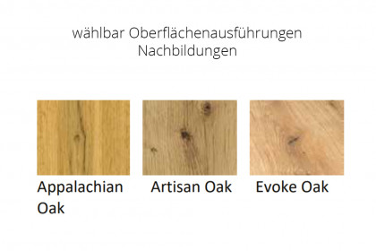 Brügge von Schösswender - Esstisch mit edelstahlfarbigem Gestell
