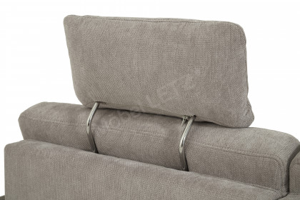 Westerland von Sit & More - Wohnlandschaft links light-grey