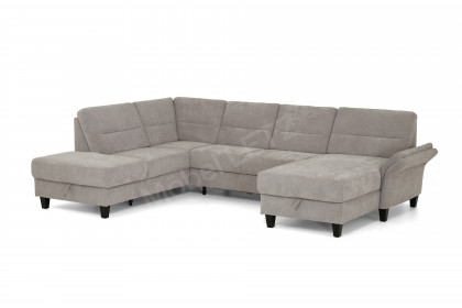 Westerland von Sit & More - Wohnlandschaft links light-grey
