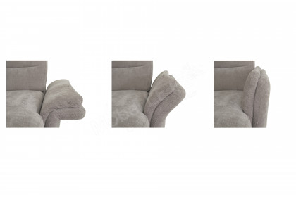 Westerland von Sit & More - Wohnlandschaft links light-grey