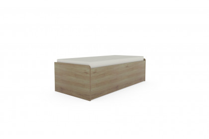 Riva von Priess - Einzelbett 90x200 cm in Artisan Eiche Nachbildung