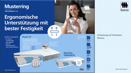 Orthomatic 2.0 von Musterring - Matratze Plus TT