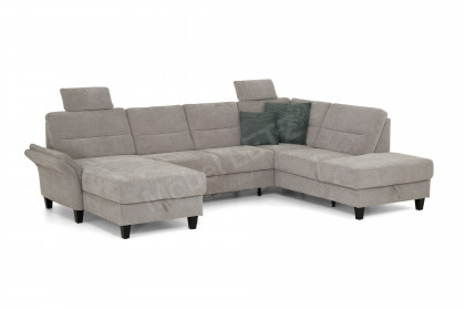 Westerland von Sit & More - Wohnlandschaft rechts light-grey