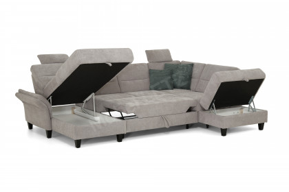 Westerland von Sit & More - Wohnlandschaft rechts light-grey
