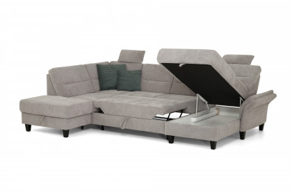 Westerland von Sit & More - Wohnlandschaft light-grey