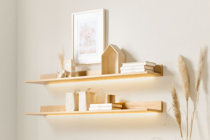 Kara-Frame von Musterring - Wandregal in Eiche sand