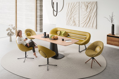 KOINOR T1057-1311 - Essgruppe in Avocado & Wildnussbaum