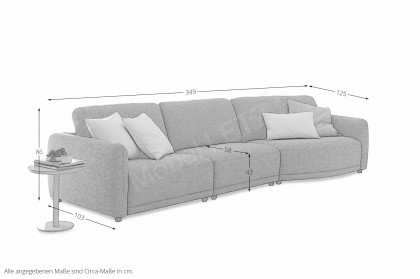 Wonder von SCHÖNER WOHNEN - Mega-Sofa beige