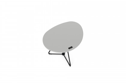 Studio Pebbles von JOOP! - Beistelltisch Lack grau/ Rohrgestell