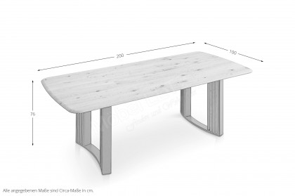 KOINOR T1035-1275 - Essgruppe Wildeiche geölt & Microfaser grün