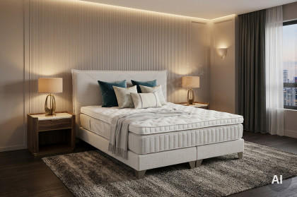 Monroe von Serta - Boxspringbett inklusive Topper