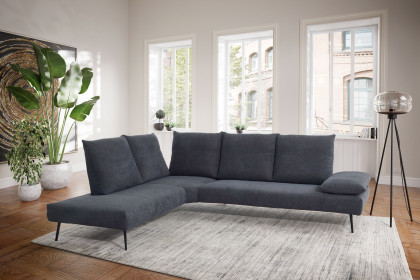 16768 Negrooni von Willi Schillig - Ecksofa Ausführung links denim
