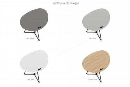 Studio Pebbles von JOOP! - Beistelltisch Eiche, furniert