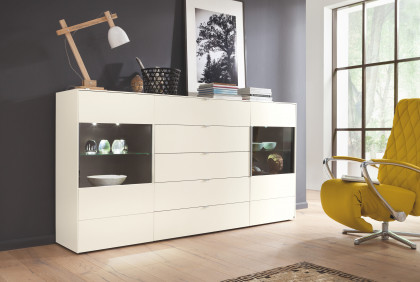 Q-Media 2.0 von Musterring - Sideboard 053 weiß