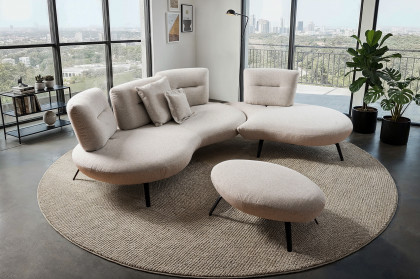 Curve von Poco - Polstersofa beige