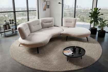 Curve von Poco - Polstersofa beige