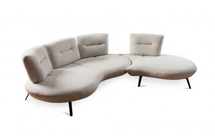Curve von Poco - Polstersofa beige