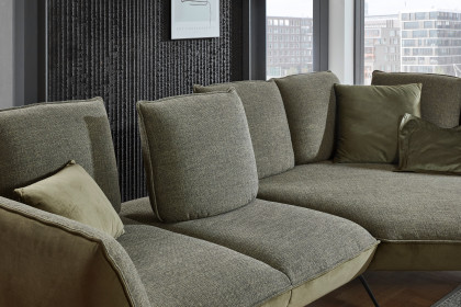 Apex Plus von Poco - Polsterecke rechts khaki-olive