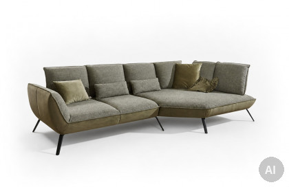 Apex Plus von Poco - Polsterecke rechts khaki-olive