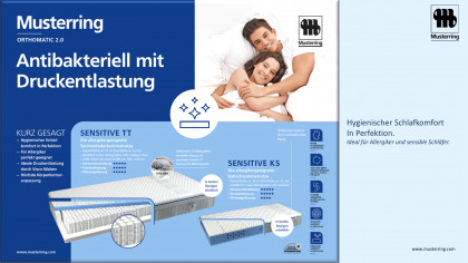Orthomatic 2.0 von Musterring - Matratze Sensitive TT