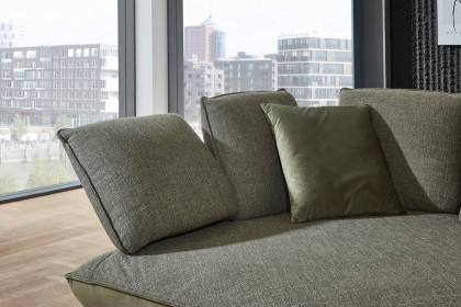 Apex Plus von Poco - Polsterecke links khaki-olive