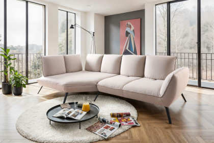 Apex Plus von Poco - Eckgarnitur links beige