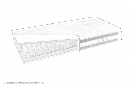 Orthomatic 2.0 von Musterring - Matratze Royal PRO 1000