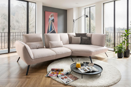 Apex Plus von Poco - Eckgarnitur rechts beige