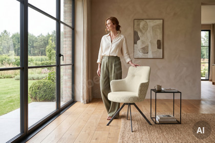 Studio Dining Chair 001 von JOOP! - Esszimmerstuhl mit Drehschwingfunktion