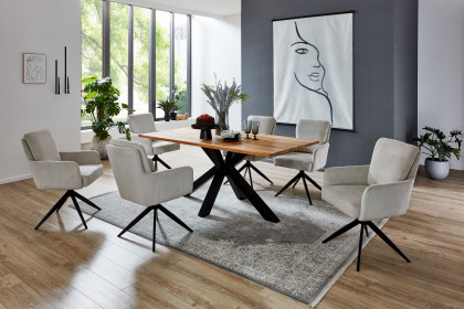Epos-dining von Niehoff Sitzmöbel - Esstisch etwa 180 cm breit