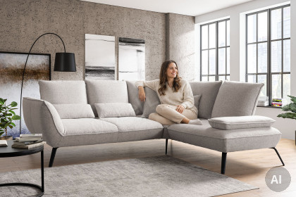 Apex Plus von Poco - Polsterecke rechts beige