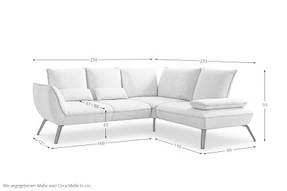 Apex Plus von Poco - Polsterecke rechts beige
