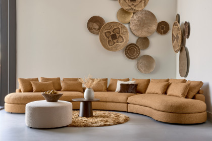 Niella von Easy Sofa - XXL-Megasofa braun