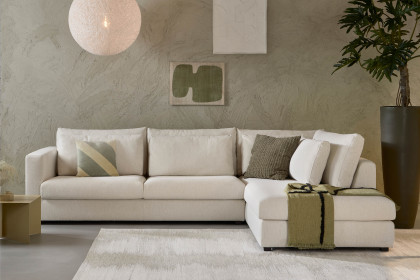 Verbier von Easy Sofa - Ecksofa Ausführung rechts creme