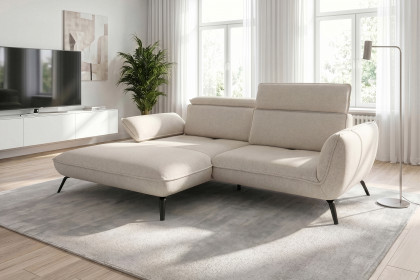 Brix von Poco - Eckcouch links beige