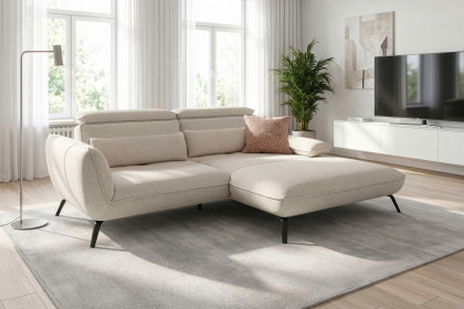 Brix von Poco - Eckcouch rechts beige