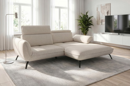 Brix von Poco - Eckcouch rechts beige