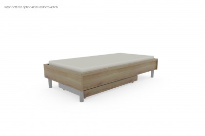 Riva von Priess - Futonbett 100x200 cm in Artisan Eiche