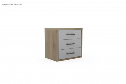 Riva von Priess - Futonbett 100x200 cm in Artisan Eiche