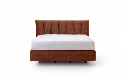 Ranva von Tidur - Boxspringbett in Komforthöhe braun